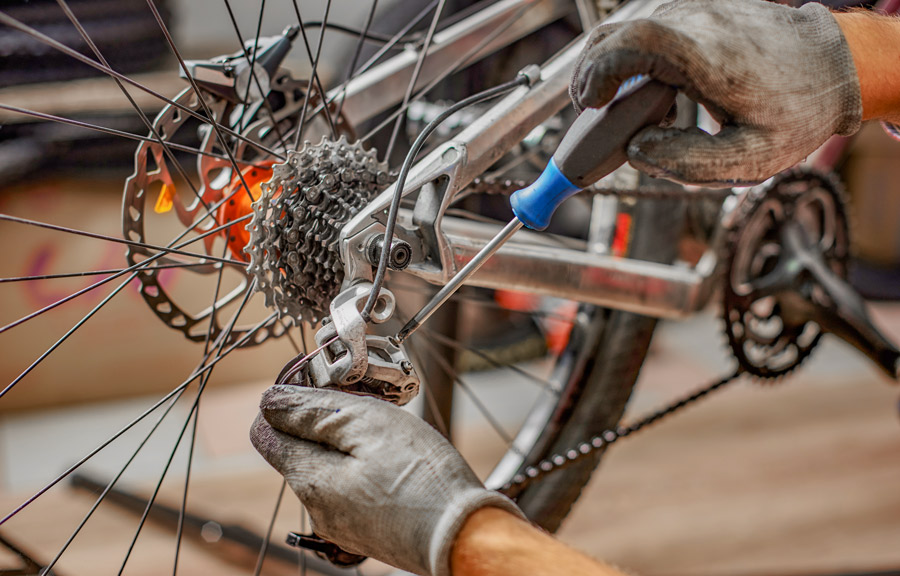 réparation vélo camping ardèche