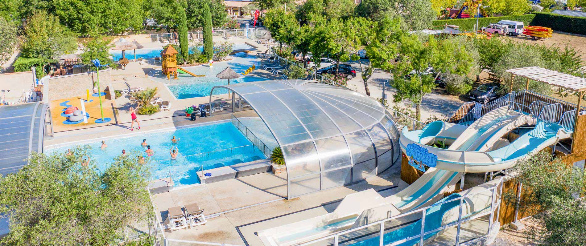 espace aquatique ardeche camping les coudoulets